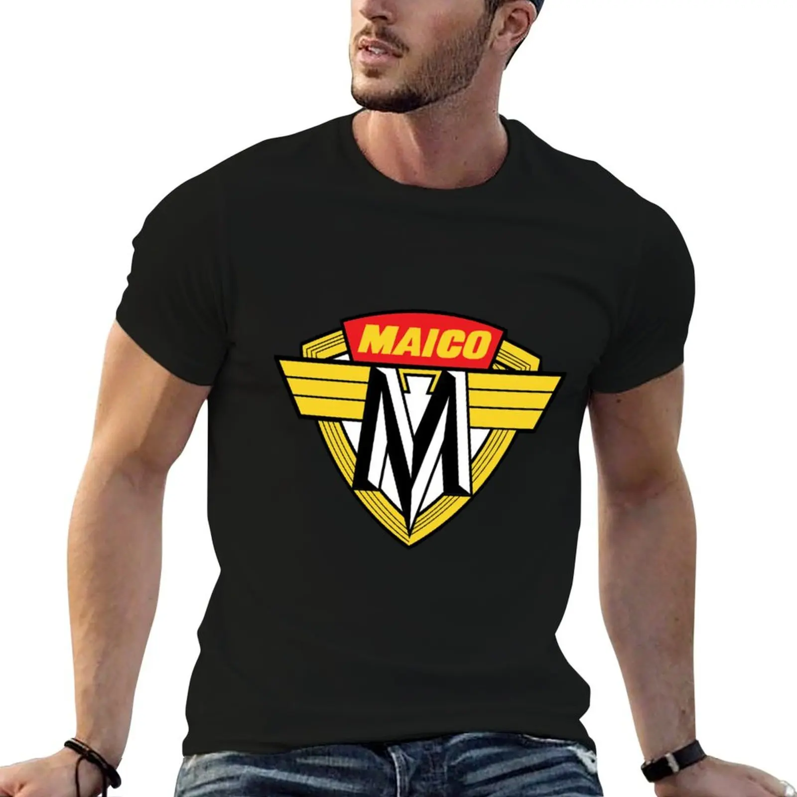 

Maico Logo T-Shirt cotton t shirt man t shirts for man cotton funny T-Shirt