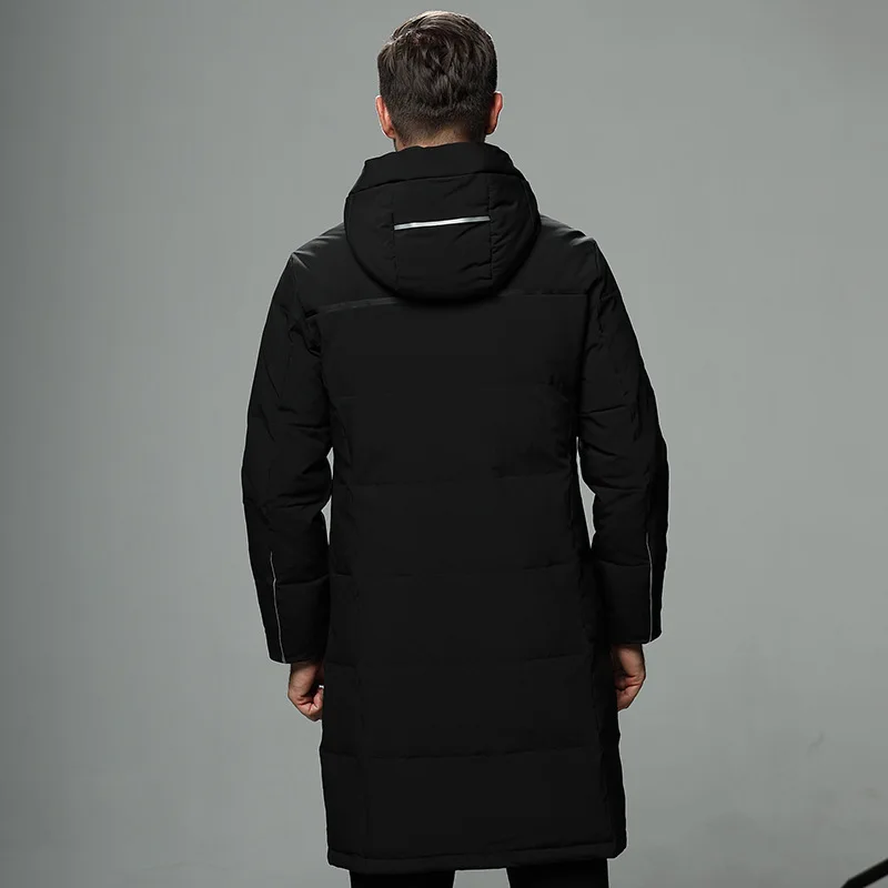 Veste épaisse d'hiver pour hommes, vêtements d'hiver moyens et longs, pour hommes d'âge moyen et âgés, nouvelle collection