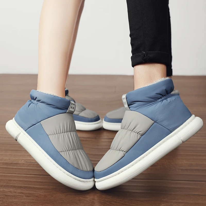 CYYTL Warm Fur Snow Mens Boots Casual Winter Women Shoes Outdoor Platform Walking Luxury Designer Couple Unisex Fashion Sneakers image 6