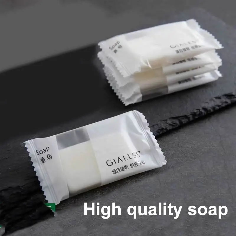 Free Shipping Wholesale High End Good Quality Portable  Scented Soap Independent Smaill 7g Hotel Supplies Pocket Soap