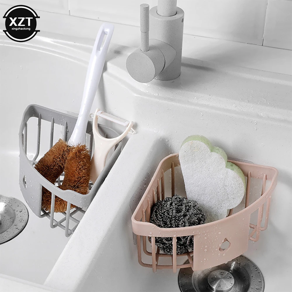 Plastic Free Hole Shelf Bathroom Shower Shelf Corner Bathtub Wall Mounted Shelf Storage Rack Organizer Kitchen Accessories