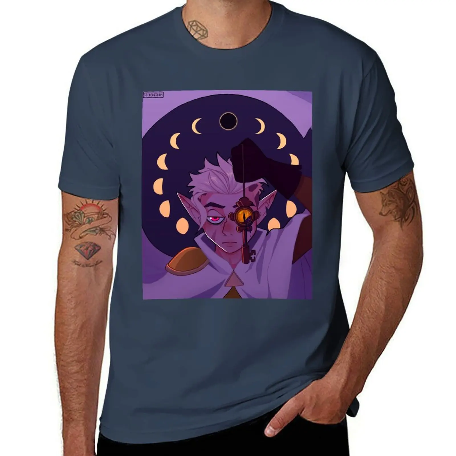 

Hunter Eclipse Lake T-Shirt printed t shirts for man man t shirt designer T-Shirt