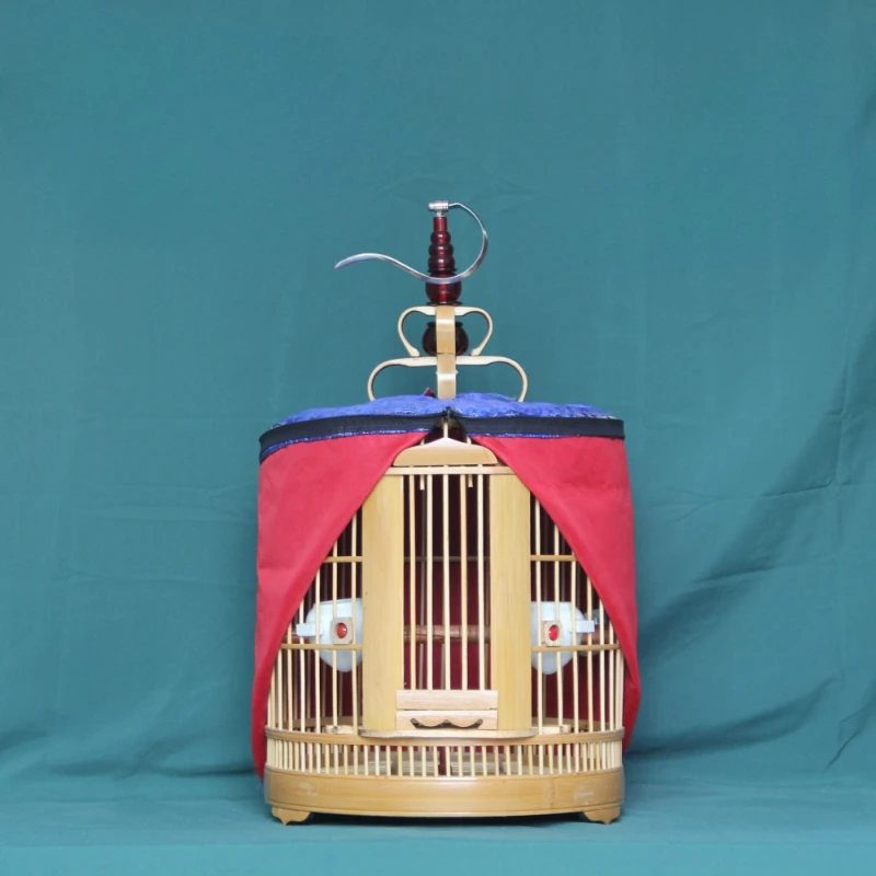 Feeder Portable Nest Bird Cages House Decoration Box Outdoor Bird Cages Toys Stuff Canarios Accesorios Bird Supplies RR50BN