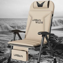 European Style Multi-Function Reclining Fishing Chair,Terrain Folding Seat,Portable Outdoor Fishing Chair Wide Comfort Design