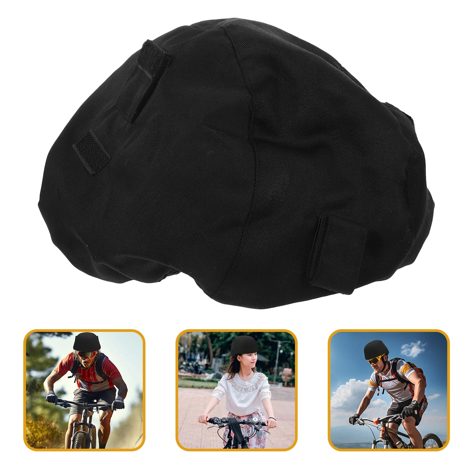 Tactical Cover Black Large Size Cloth Protector for Outdoor Sports Reflective Cycling Shield Reusable Cover Non