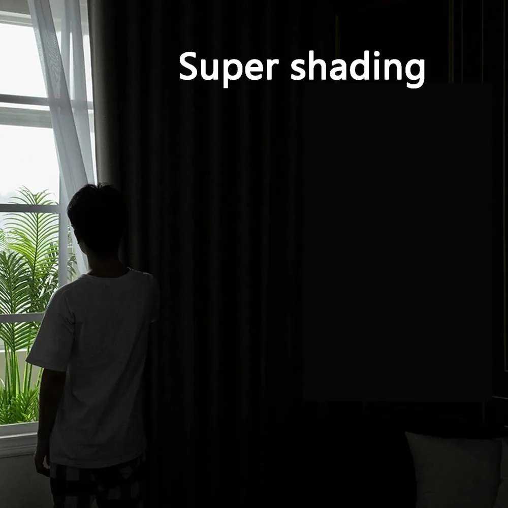 Thermal Insulated Noise-Reducing Curtains for Bedroom - Privacy and Light Control Window Treatments Living Room Use