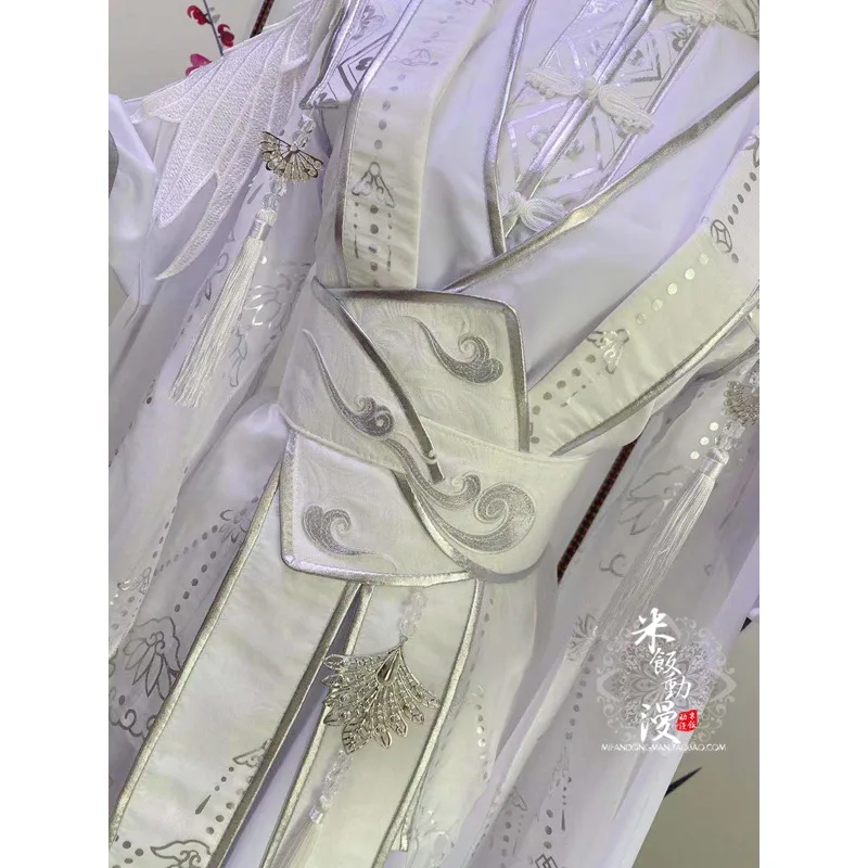 Chu Wanning Cosplay Er Ha y su gato blanco maestro antiguo disfraz Heaven Official\'s Blessing TGCF Xie Lian Set