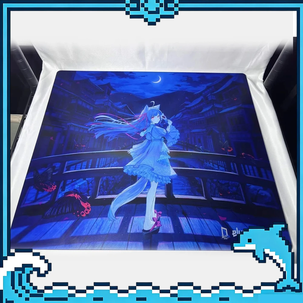 PAN Esports Moon Lamp Glass Gaming Mousepad FPS Both Control And Smooth Mouse Pad For VALORANT TTK CSGO PC Accessories For Gifts