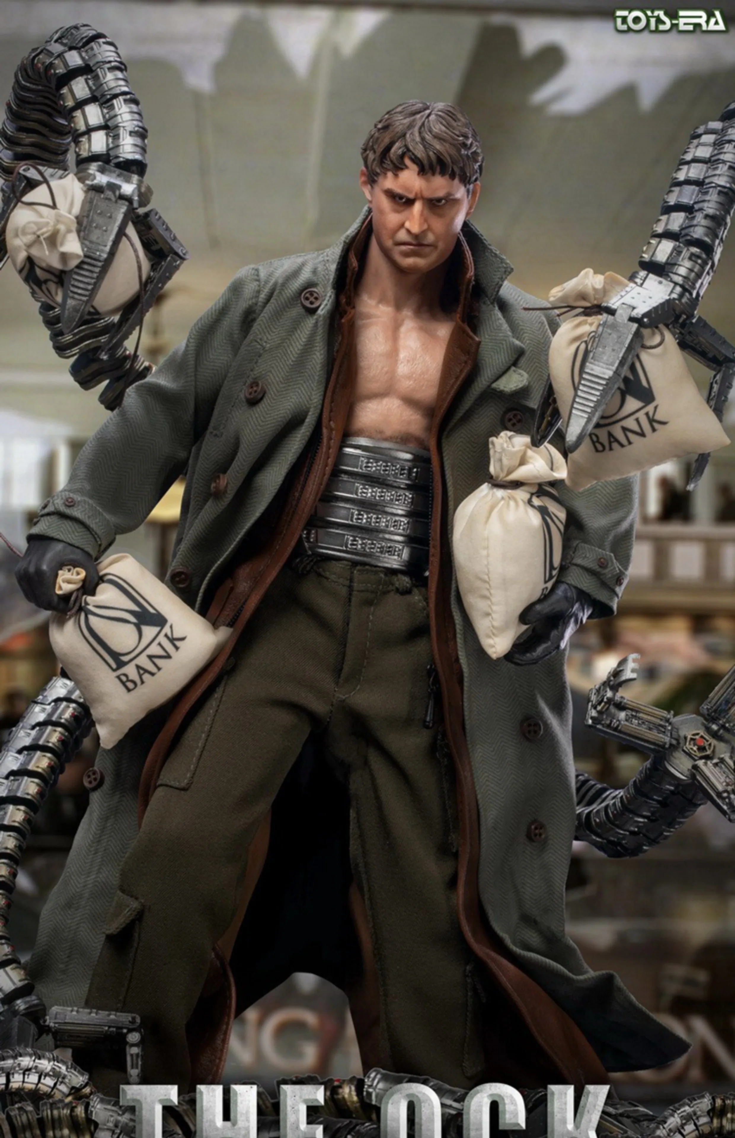 Zabawki kolekcjonerskie ERA PE006 1/6 człowiek żołnierz The Ock delikatny model dłoni robota złoczyńca figurka 12 "pełny zestaw Model postaci