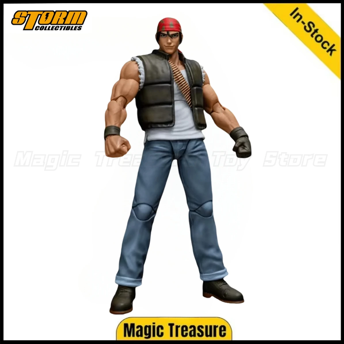 

【В наличии】Оригинальные коллекционные предметы Storm THE KING OF FIGHTERS '98 ULTIMATE MATCH KOF'98 UM Ralf Jones Фигурка Модель Игрушка в подарок