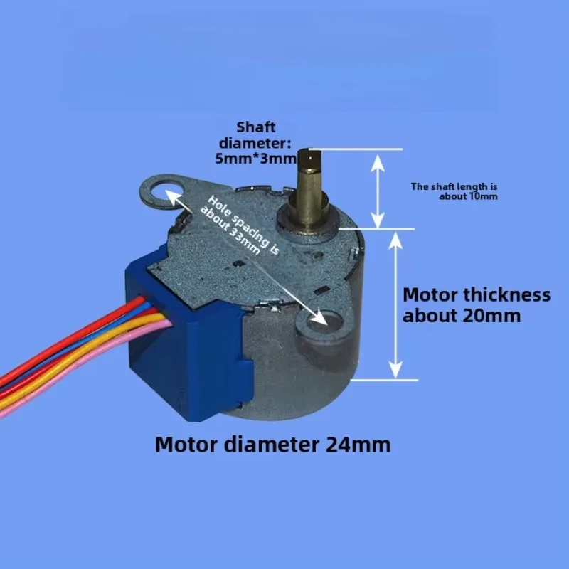 1Pc for Galanz air conditioner synchronous motor pendulum wind motor 24BYJ48A  12V  DC