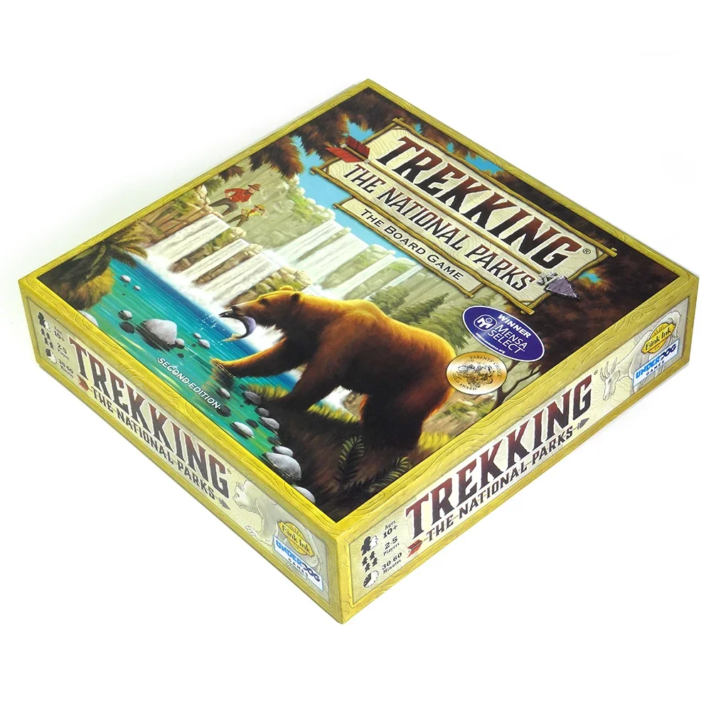 Trekking The National Parks The Award Winning Strategy Board Game For Family Night The Perfect Board Game For National Park Love