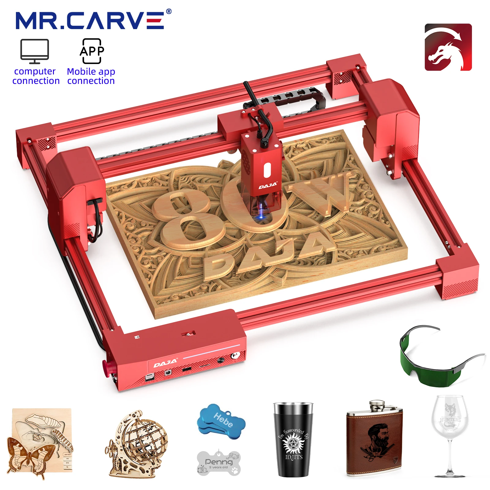 MR.CARVE A6: La Scelta Perfetta per il Taglio e Incisione CNC Portatile