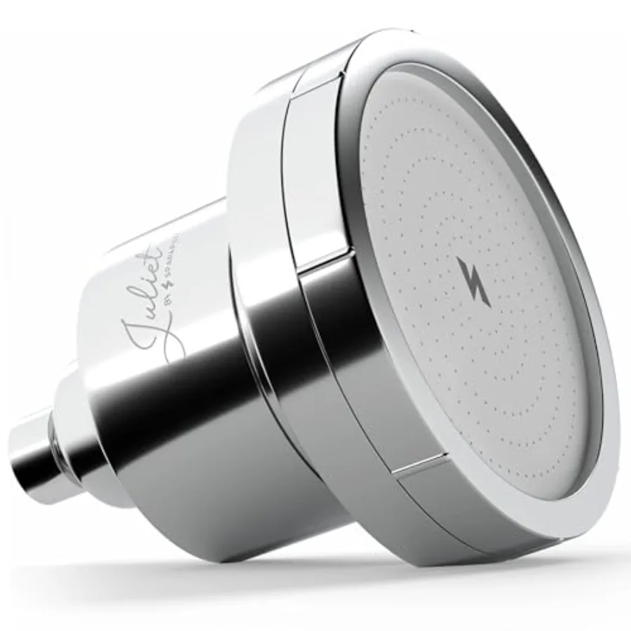 

Luxury High Pressure Shower Head with Filters for Home Bathroom - Removes Impurities for Healthier Hair and Skin - Reduces Hair