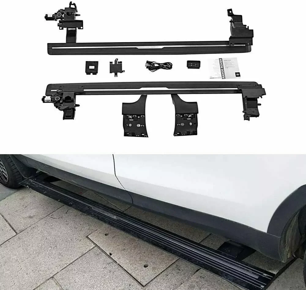 Fits for 2023+ Ford Ranger Electric Retractable Side Steps Power Running Board Automatic Powersteps Exterior Footrest