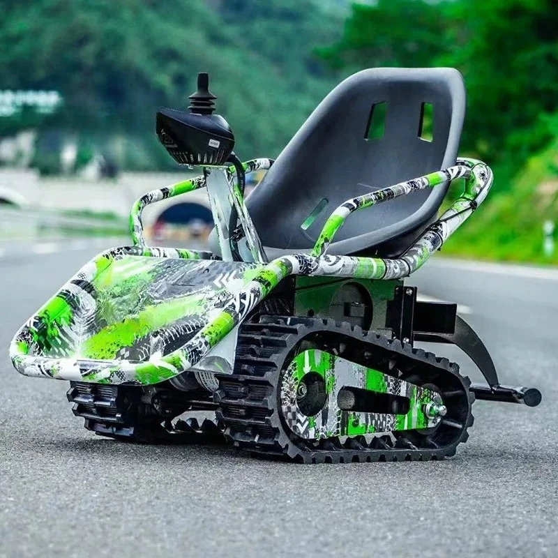 Single and double seat, electric small tank 24v20an beach tram outdoor entertainment off-road plaza