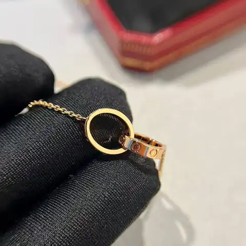 Women Necklace Gold Silver Rose Gold