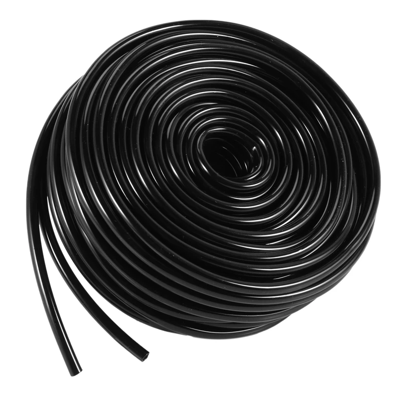 4Pcs 30M Meter 1/4 Inch Blank Distribution Pipe Drip Irrigation Hose Garden Watering Pipeline