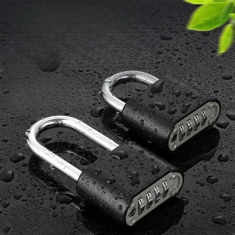 652F Practical Zinc Alloy Combination Padlocks Digits Customizable Code with Stylish Designs for Reliable Protective