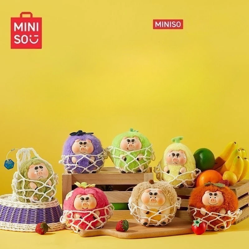 

MINISO FRUIT VEGGIE Series Blind Box Toys Kawaii Anime Action Figure Surprise Mystery Box Dolls Girls Gift
