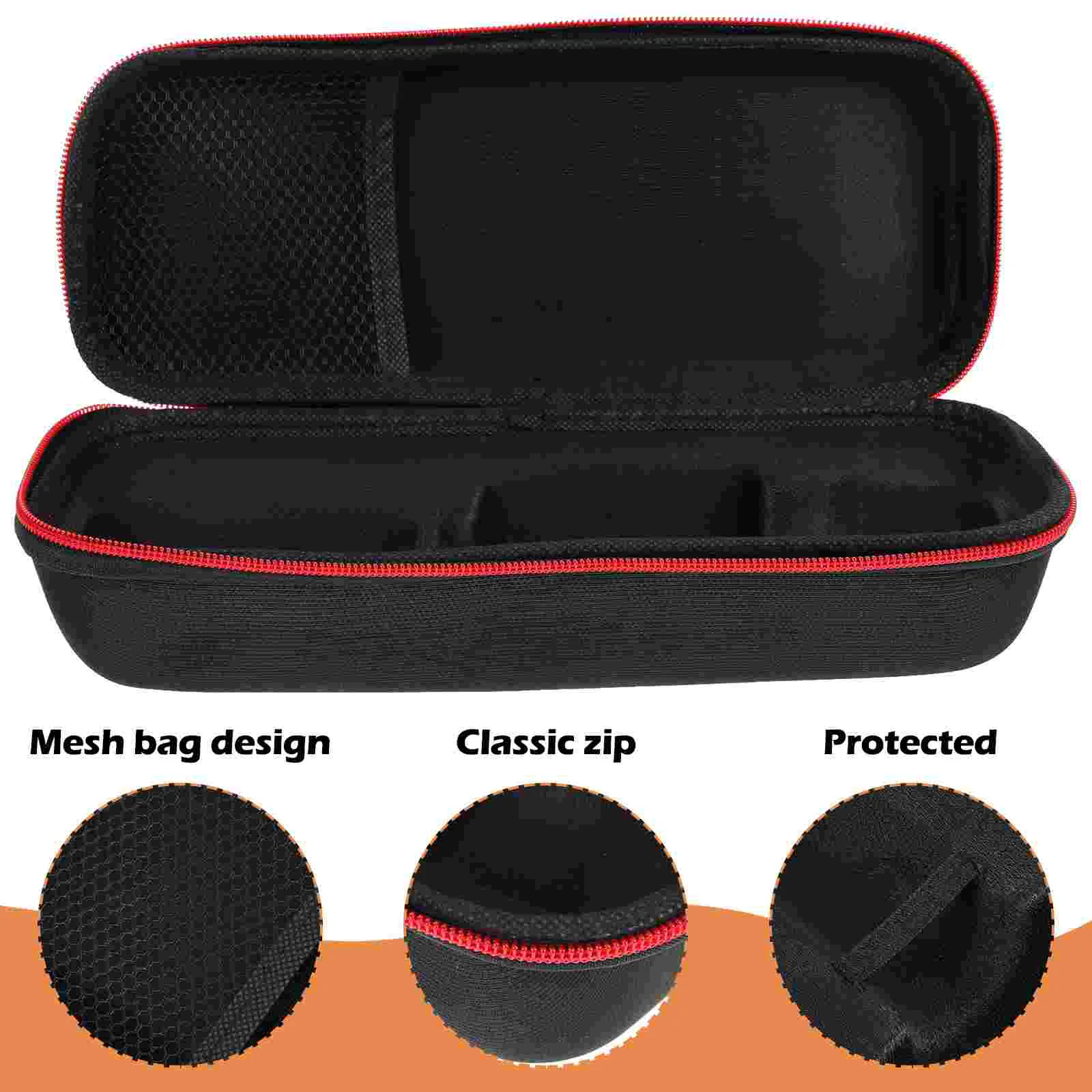 Microphone Storage Bag Tote Organizer Shockproof Protective Case Portable High Capacity Pouch for Accessories Eva Travel