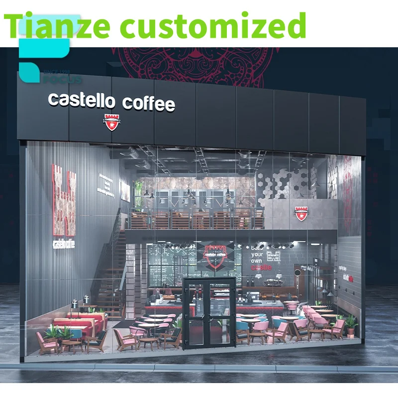 

{customized}Modern Cafe Shop Restaurant Furniture Set Chairs Restaurants And Coffee Shop Hotel Cafe Bar Counter