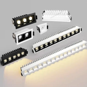 LED ダウンライト スポットライト ダイカスト 2W4W6W10W20W30W スカイランタン COB グリッドランプ天井ランプリビングルームインテリア照明電球