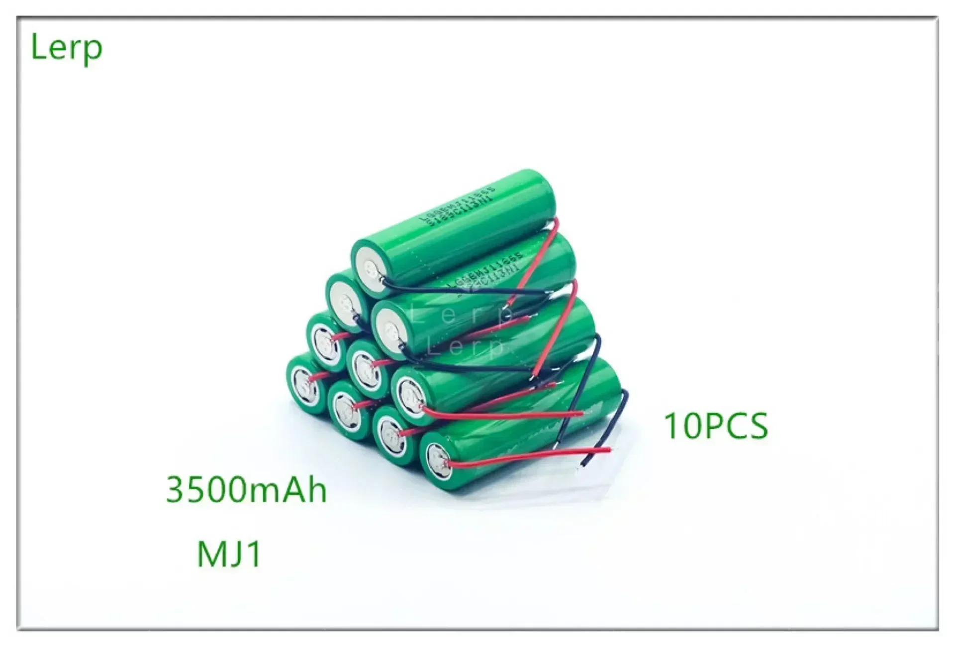 2024 new 18650 MJ1 3.7V 3500mAh rechargeable lithium battery, high-power discharge 30A, high current self-made