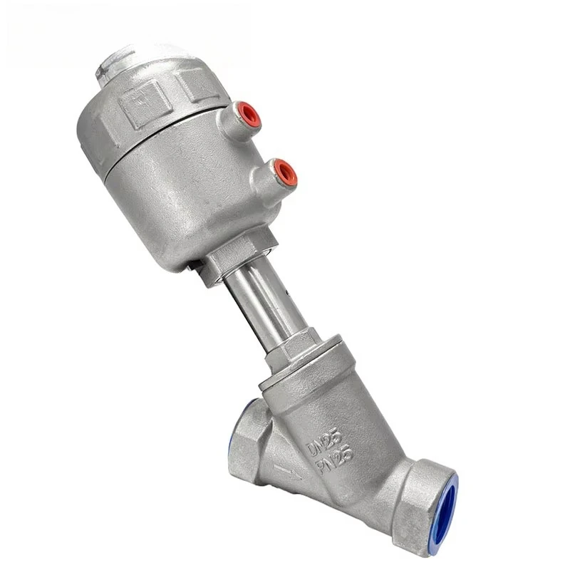 Stainless Steel Pneumatic Actuator for Angle Seat Valve ISO Standard 1.6MPa Pressure Water Applications