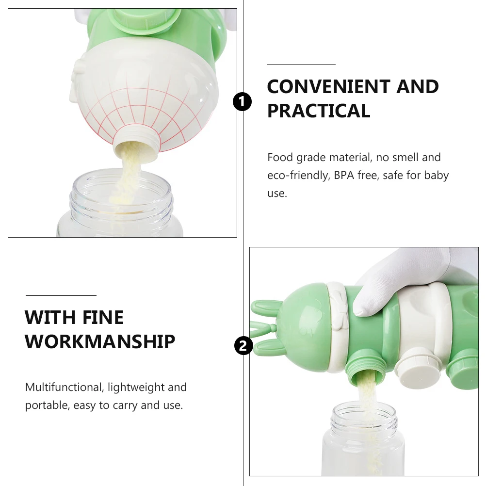 

Portable Milk Powder Box Mini Food Storage Container Portable Baby Food Storage Leak Proof Sealed Dispenser Sealed Box