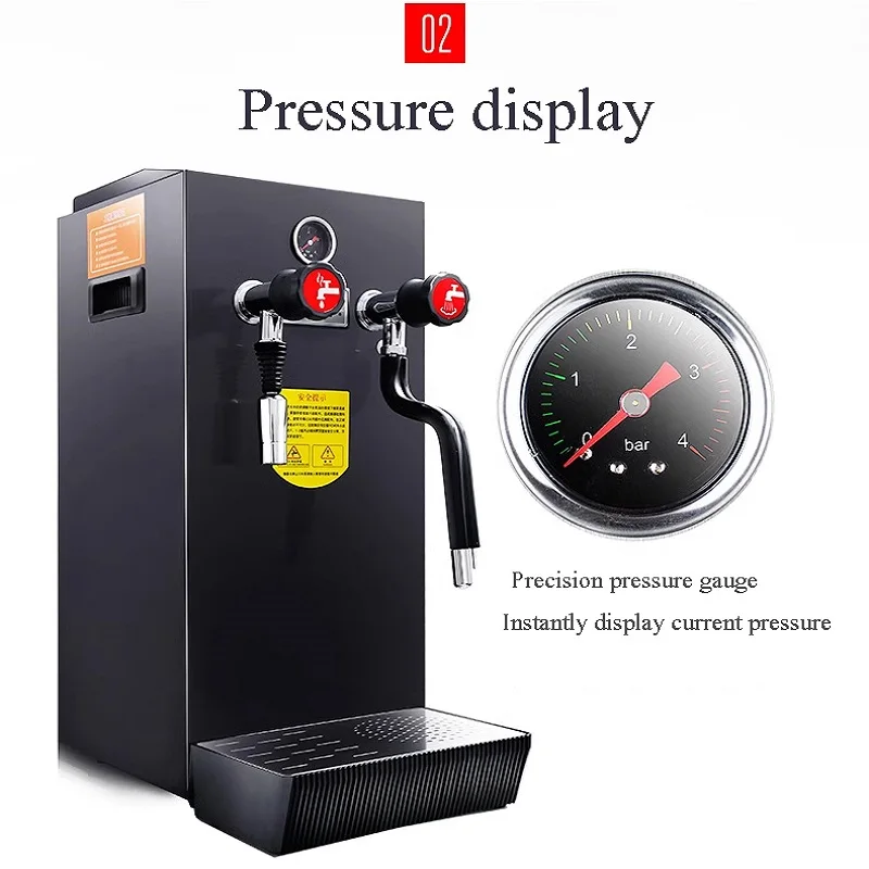 Distributeur de chaudière à eau chaude à vapeur électrique, support de distributeur d'eau de café en plein air, Installation facile, distributeur de boissons à vapeur électrique