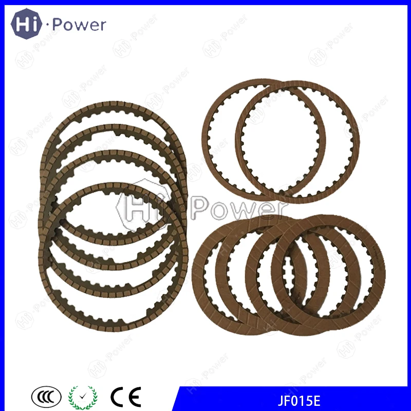 JF015E RE0F11A Auto Transmission Clutch Plates Friction Plate For NISSAN SUNNY SUZUKI Car Accessories Gearbox Disc Part Kit