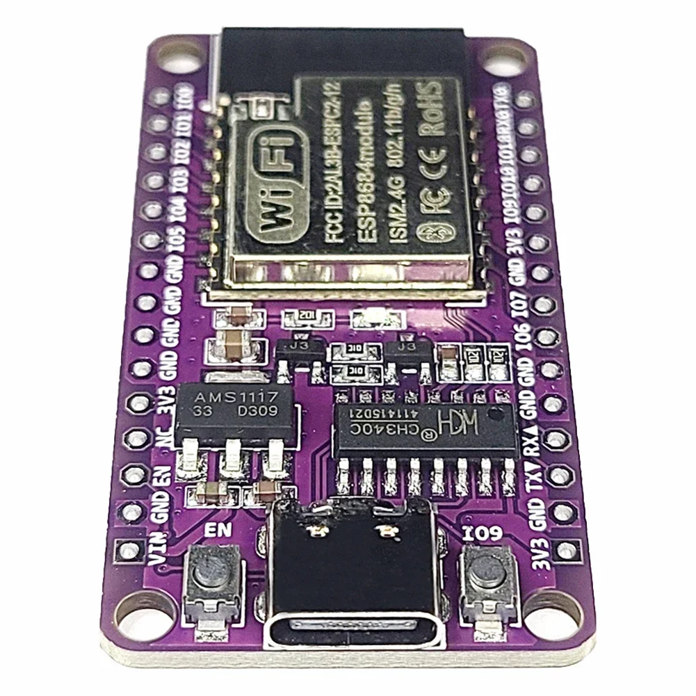 ESP8684 Development Board WIFI & Bluetooth-compatible Module ESP32-C2 USB Type-C ESPC2-12 Module Kit For Arduino