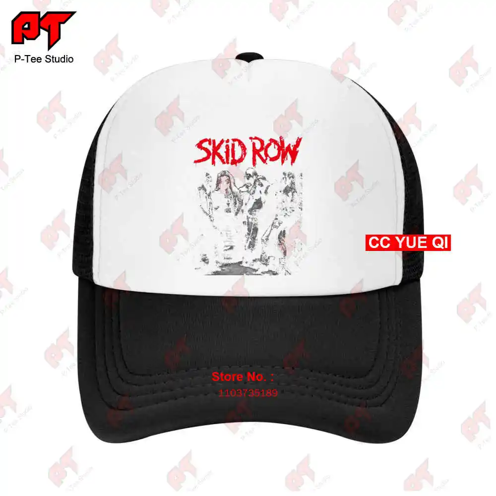 Skid Row Shirt Band Glam Hard Rock Skidrow Baseball Caps Truck Cap BBXE