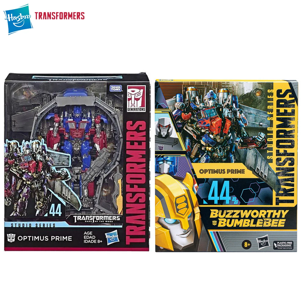 [В наличии] Hasbro Transformers Studio Series SS44 и SS44BB Optimus Prime 21,6 см, фигурка робота-класса лидера, модель игрушки