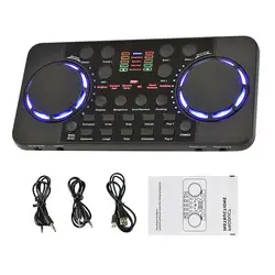 V300 Pro Live Streaming scheda Audio 10 effetti sonori 4.0 Mixer interfaccia Audio per DJ Music Studio registrazione Karaoke