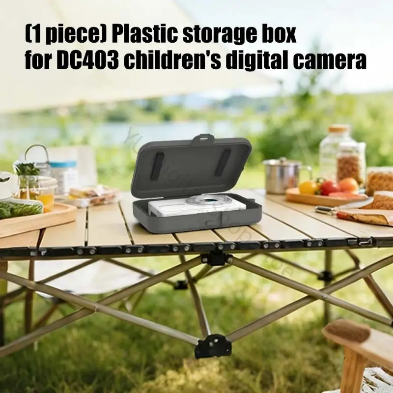 96BA Schutzhülle für die CAMKORY DC403 FHD-Digitalkamera, stoßfest und staubdicht, für den Einsatz auf Reisen und in der – Detail 9