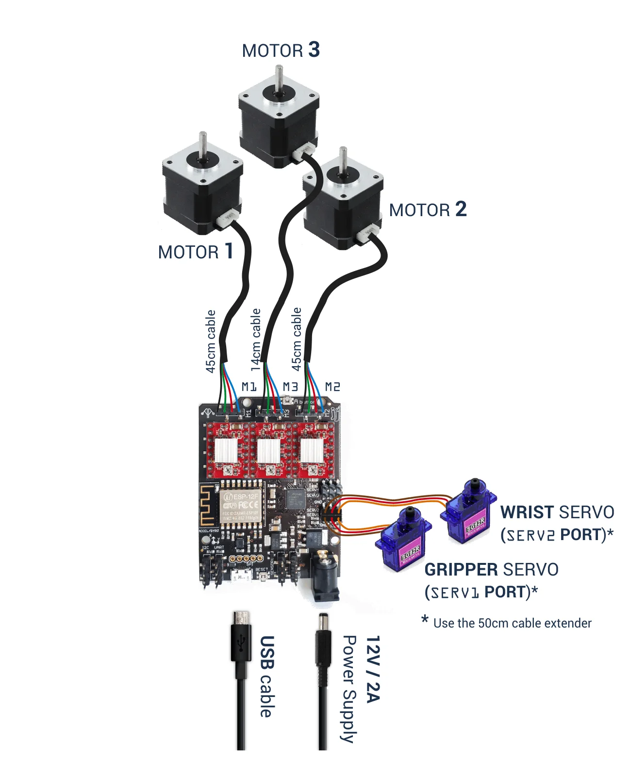 متعدد المحاور سكارا روبوت الذراع ثلاثية الأبعاد الطباعة مناور نموذج ل Arduino روبوت لتقوم بها بنفسك عدة مع محرك متدرج مخلب Pyhton للبرمجة