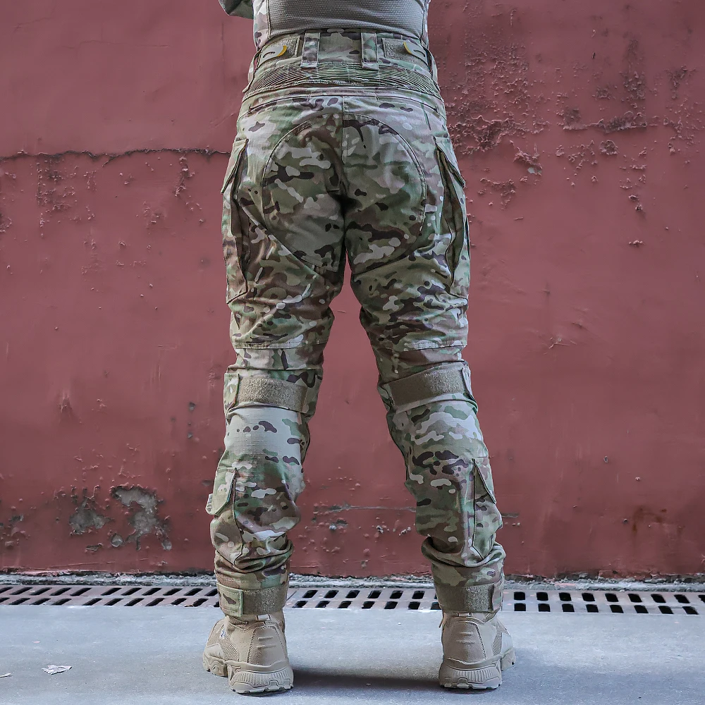 SINAIRSOFT G3 Kampfhose mit Knieschonern Taktische Hose MC Gen3 Outdoor Jagd Tarnkleidung – Detail 9