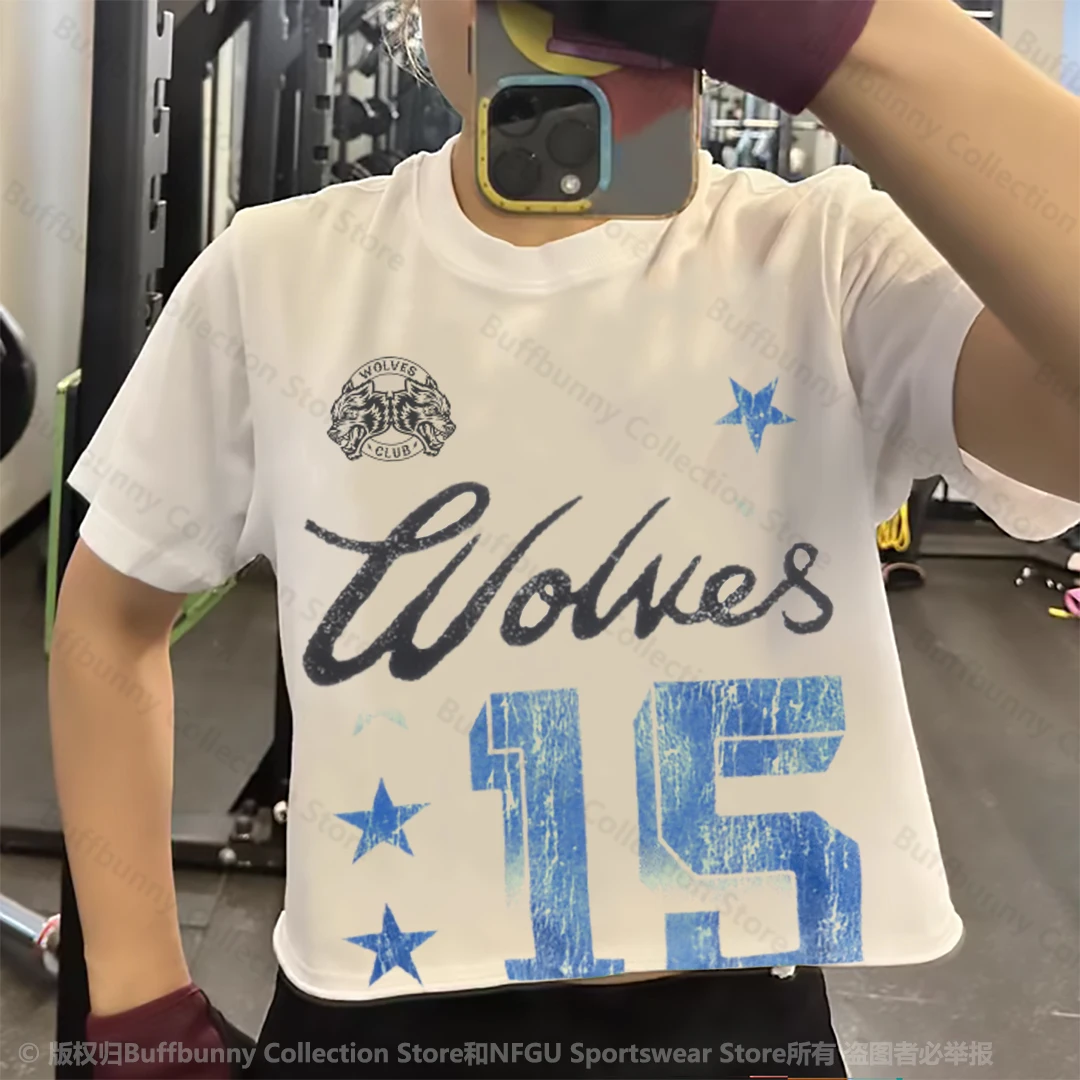 

Darc Women Sport Shirt 2024 New In Fashion Tshirt Running Exercise Tops Cotton Gym Bodybuilding Clothing Womans Summer Shirts