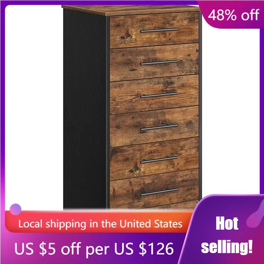 

7-Drawer Chest Chest of Drawers Study Storage Cabinet Wooden File Cabinet for Home Office Easy Assembly Freight Free Organizer