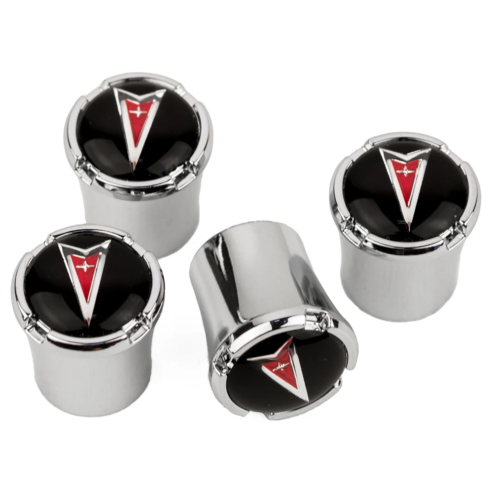 Dla Pontiac nowy samochód stylizacji opony zawór opony nakładki Rim naklejka dla Pontiac Vibe Grand Wave Montana Grand Prix Firebird
