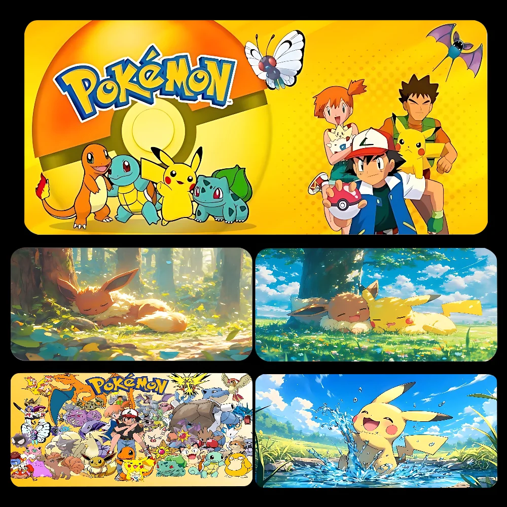 

Pokemon New Large Mouse Pad PC Computer Mat Size For Keyboards Mat Mousepad For Boyfriend Gift