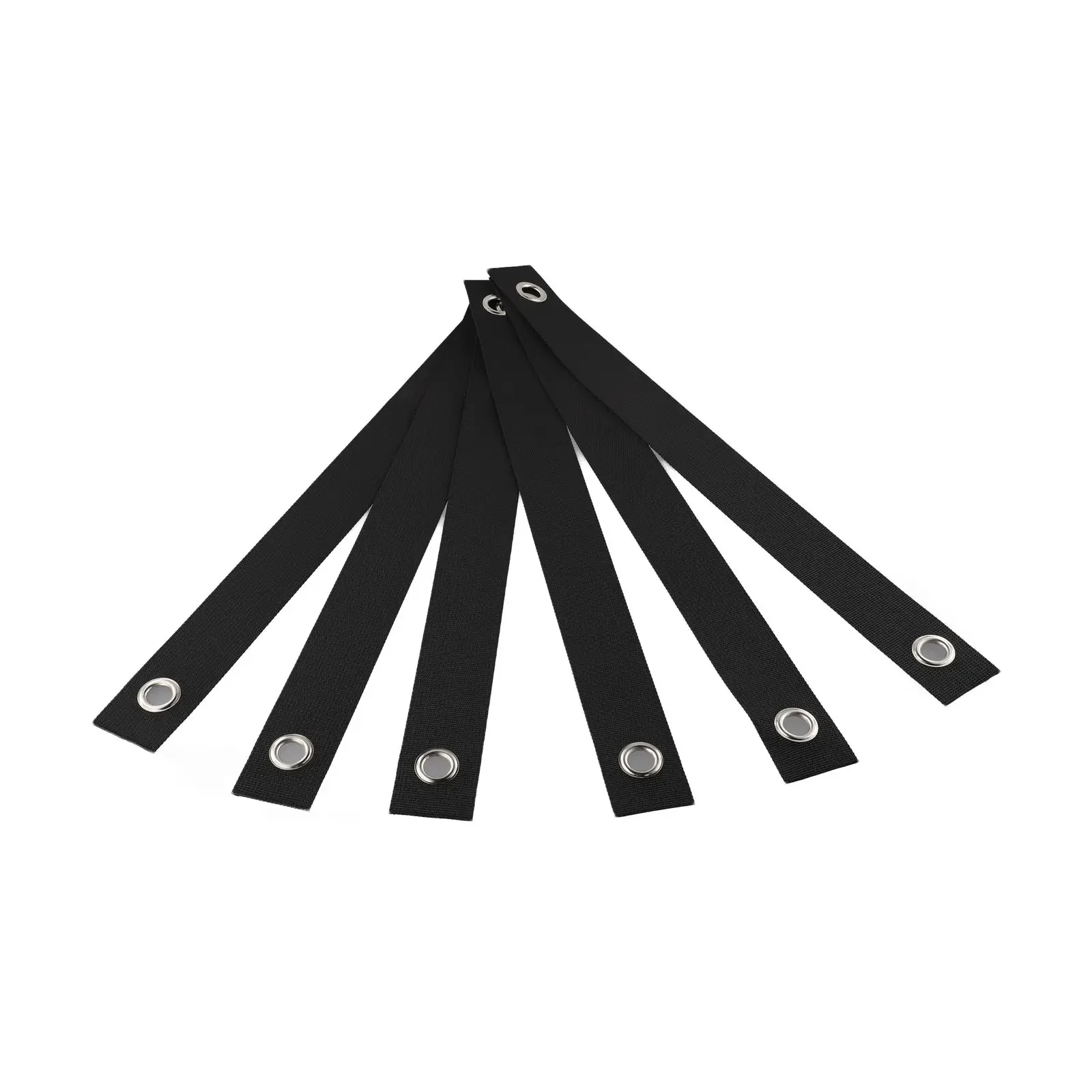 6 Tree Straps with Grommets for Staking and Guying Newly Planted Trees Designed for Use with Wire Stakes and Tie Materials