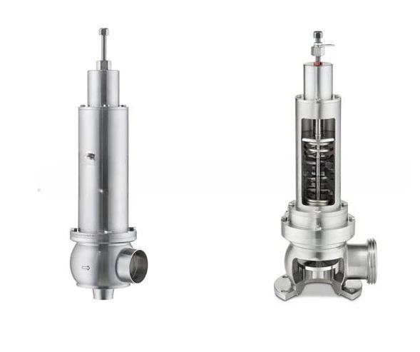 

Safety valve, stainless steel sanitary food grade pressure relief valve, relief valve