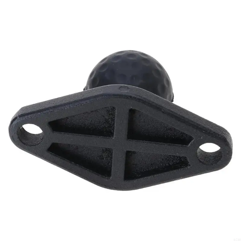 

H7JF Motorcycle Handlebar Clamp Base 25mm Rubber Ball for Head Mount for Microphone Cellphones GPS Navigation Bracket Accesso