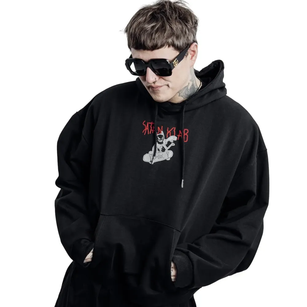Satan KLAB Graphic Harajuku Hoodie 3