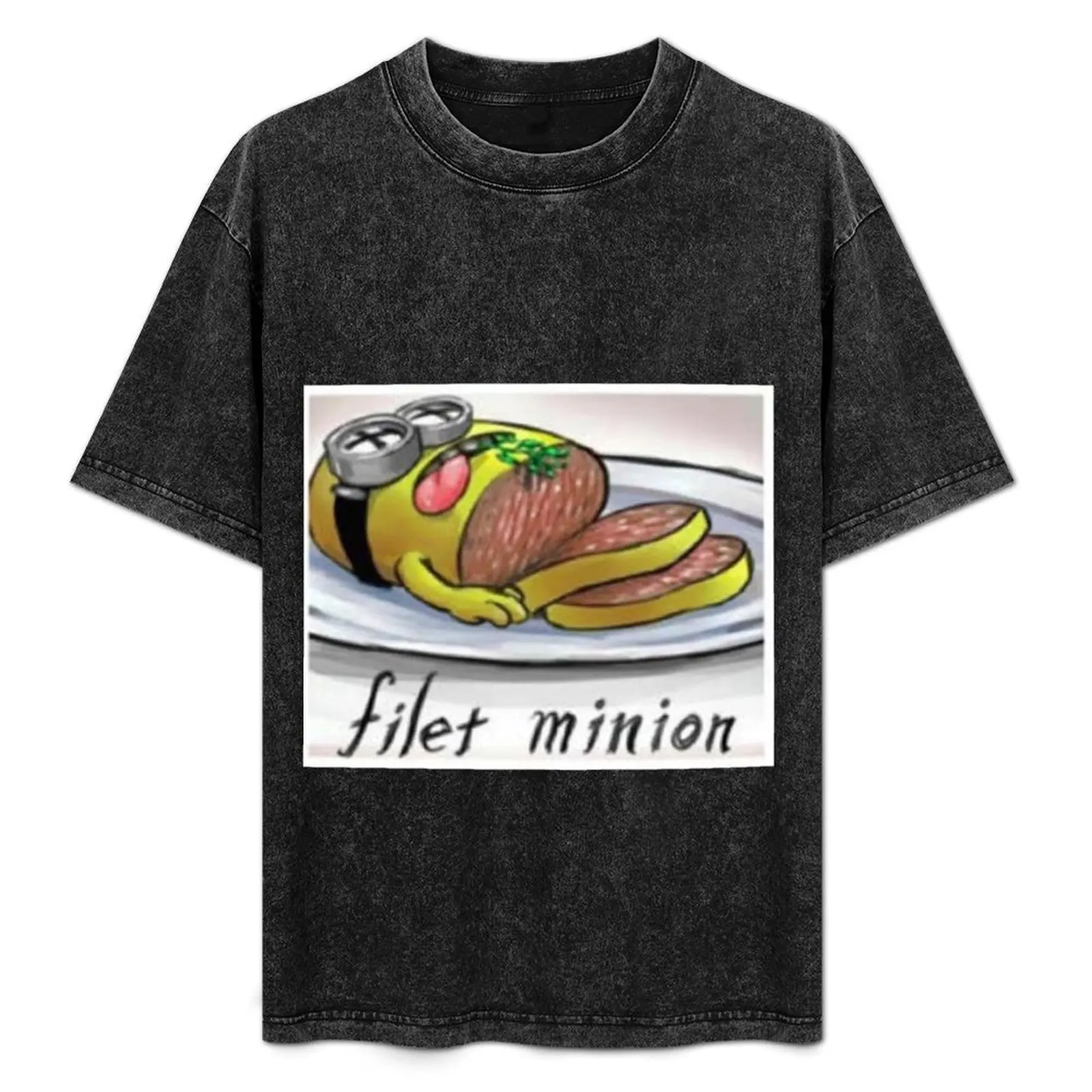 

filet minion T-Shirt funny gifts vintage clothes T-shirts oversize mens t shirt