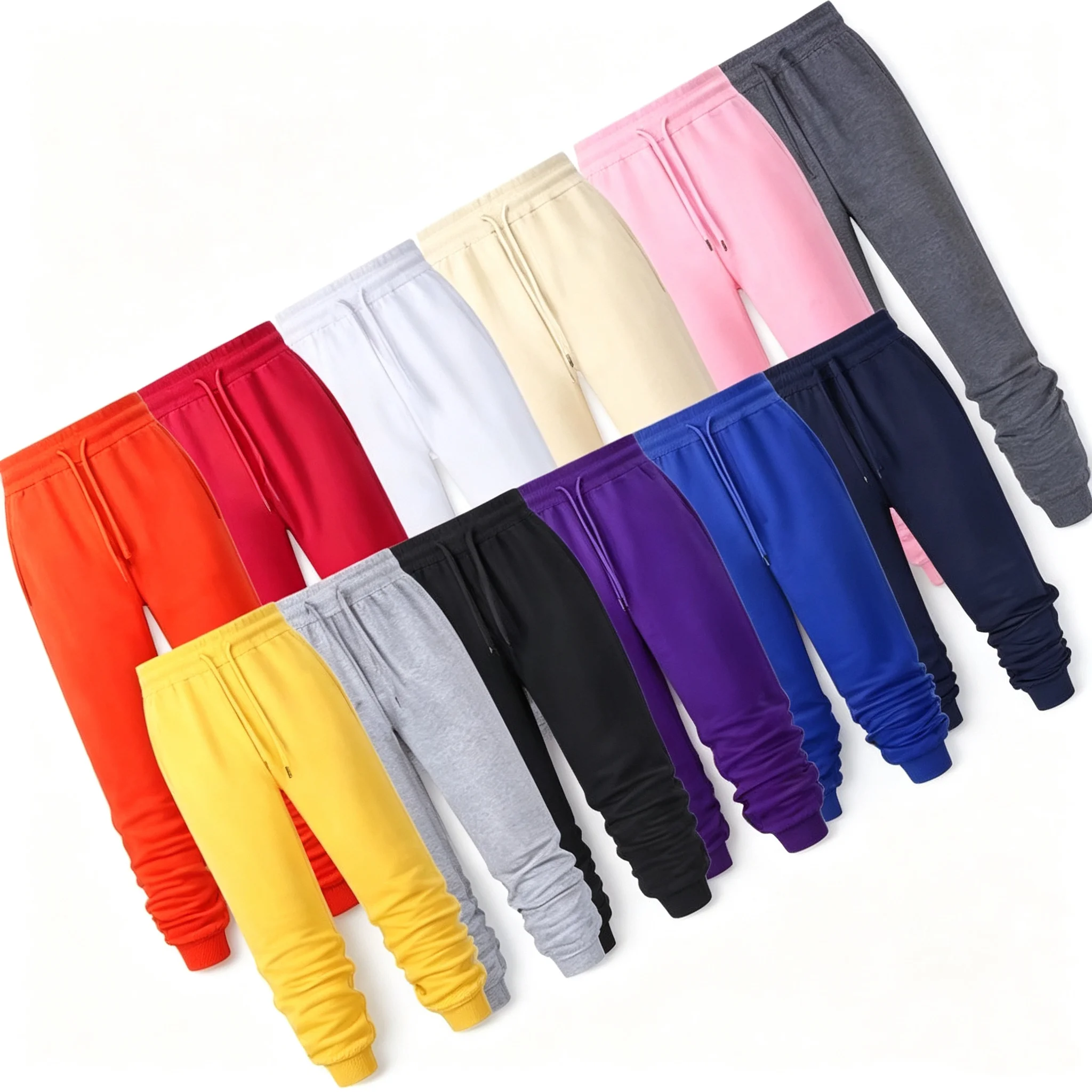 Boys' & Girls' Solid Color Sweatpants - Casual Sports Pants, Warm & Comfortable, Versatile Basic Style, Perfect as Gifts