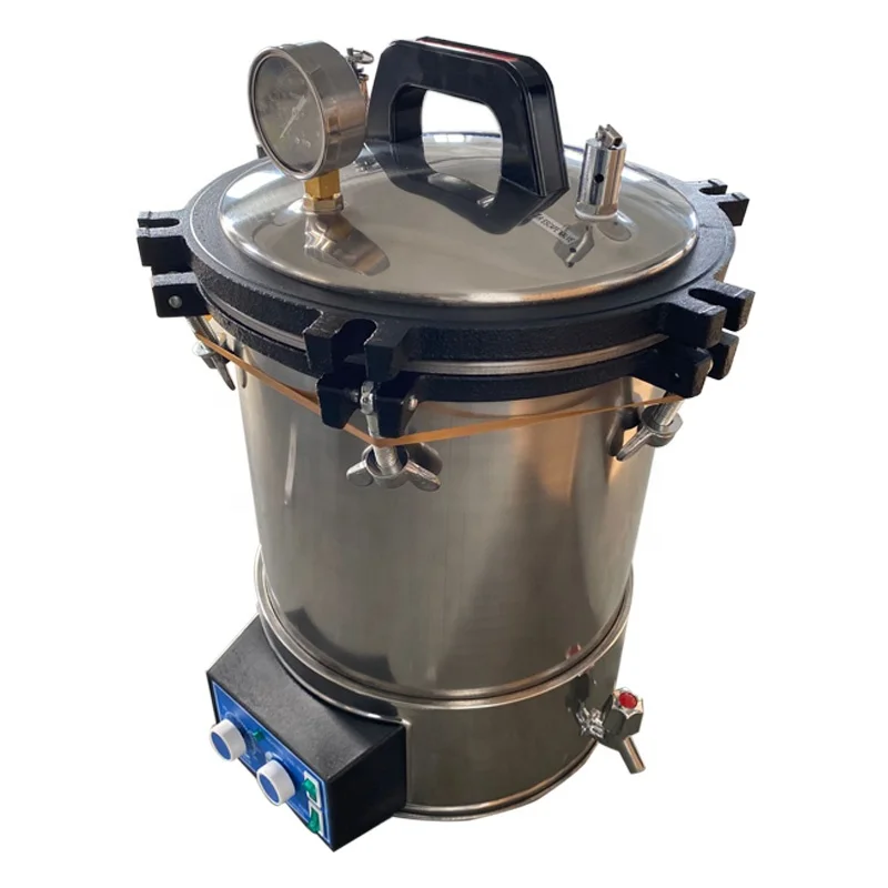 Hot Selling Portable Autoclave 18l 24L With Timer Control